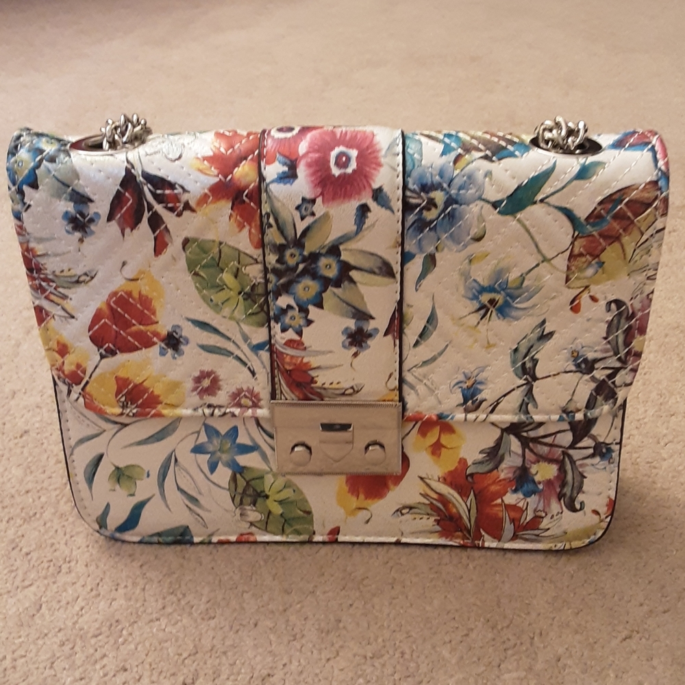 INC International floral crossbody/shoulder bag